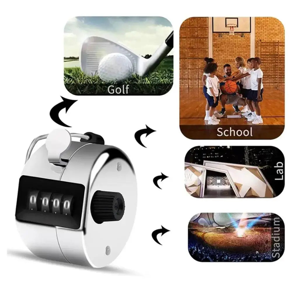 🔘 Compteur Manuel 4 Chiffres