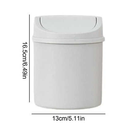 🗑️ Mini Poubelle de Bureau avec Couvercle