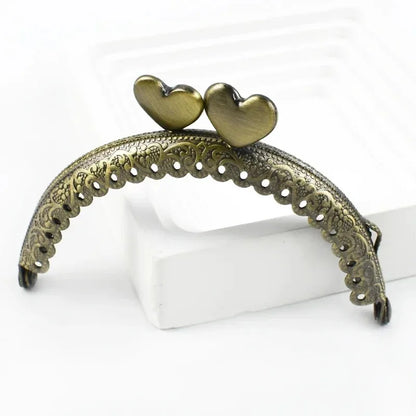 👛 Fermoir Métal Embossé 8,5 cm