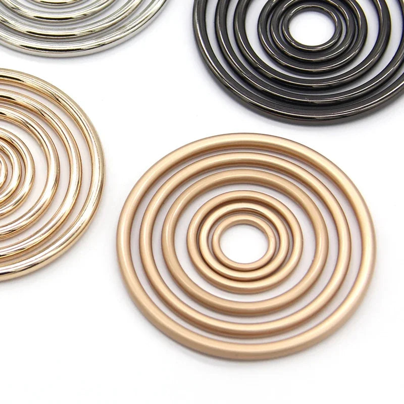 🔗 Anneaux Métalliques Ronds