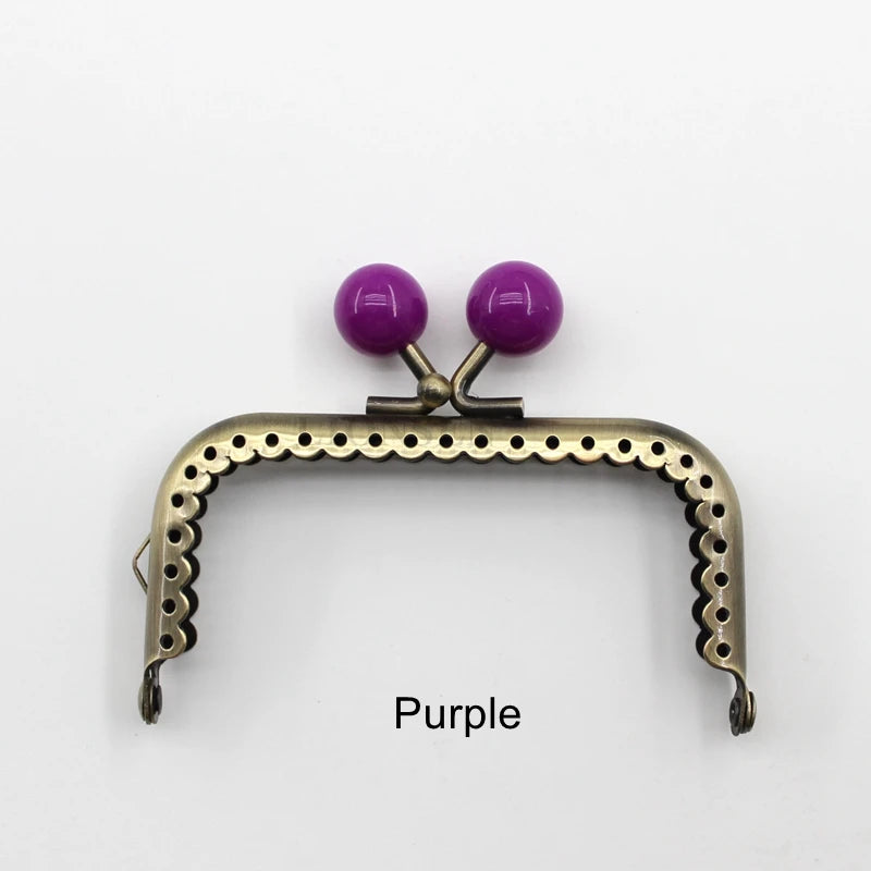 👜 Fermoir Métallique Carré 8,5 cm