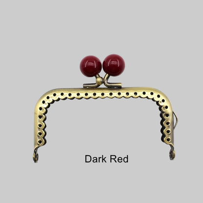 👜 Fermoir Métallique Carré 8,5 cm