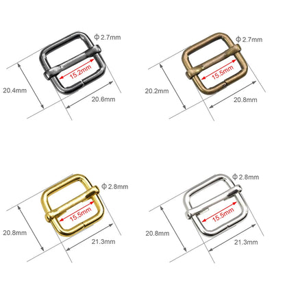 🎯 Lot de 10 Boucles Coulissantes Métal