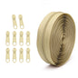 🧵 Set Fermeture Éclair – 4,5 mètres + 10 Curseurs assortis