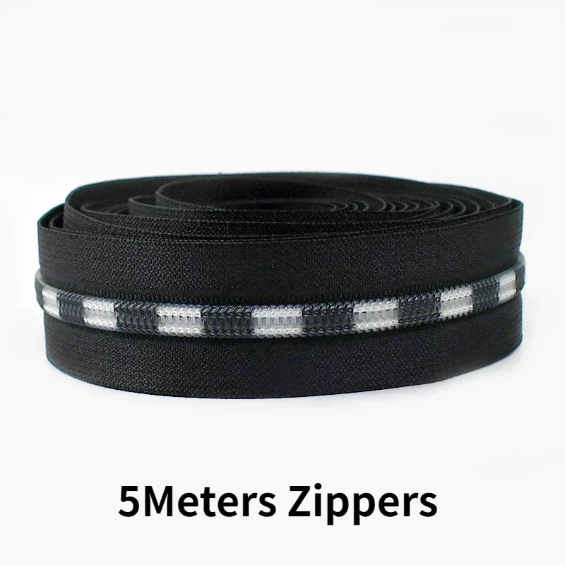 🧵 Fermeture Éclair Nylon + Curseurs inclus