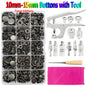 🧷 Kit Boutons Pression Métal + Pince