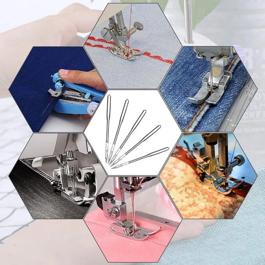🧷 Lot de 10 Aiguilles Machine à Coudre Universelles