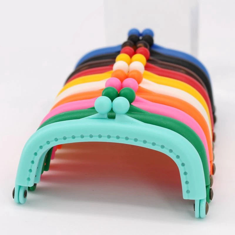 👜 Lot de 10 Fermoirs Arcs 8,5 cm