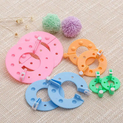 🎉 Set de 8 Fabrique-Pompons