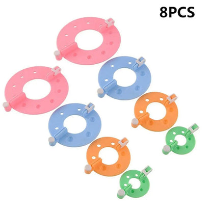 🎉 Set de 8 Fabrique-Pompons