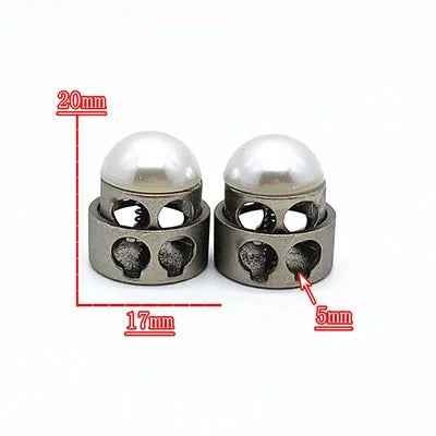 🔩 10pcs Bloque-Cordon Métal à Ressort