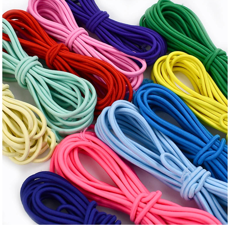 🌈 Cordon Élastique Rond 4mm