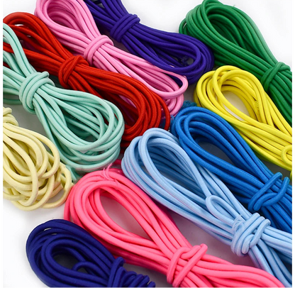 🌈 Cordon Élastique Rond 4mm