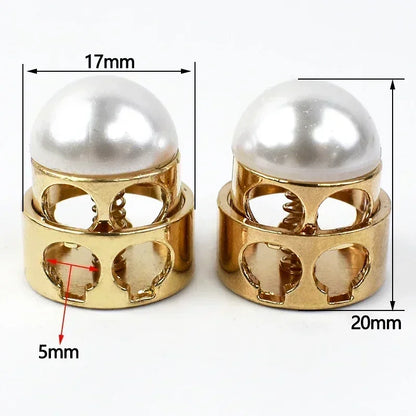 🔩 10pcs Bloque-Cordon Métal à Ressort