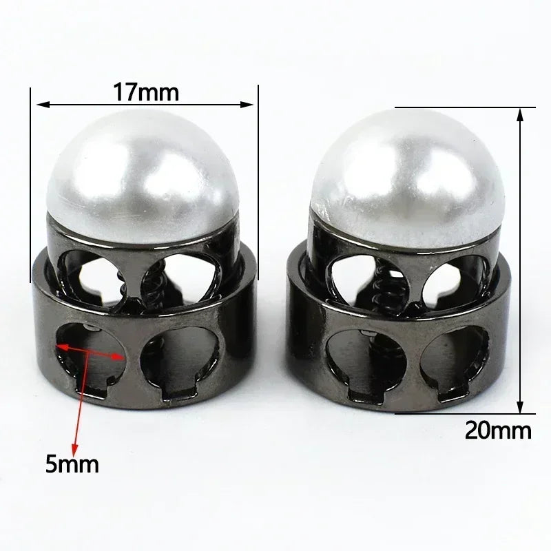 🔩 10pcs Bloque-Cordon Métal à Ressort