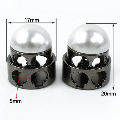 🔩 10pcs Bloque-Cordon Métal à Ressort