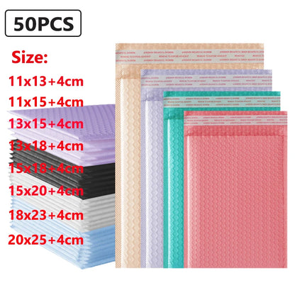 📦 50 Enveloppes Bulles Auto-Adhésives