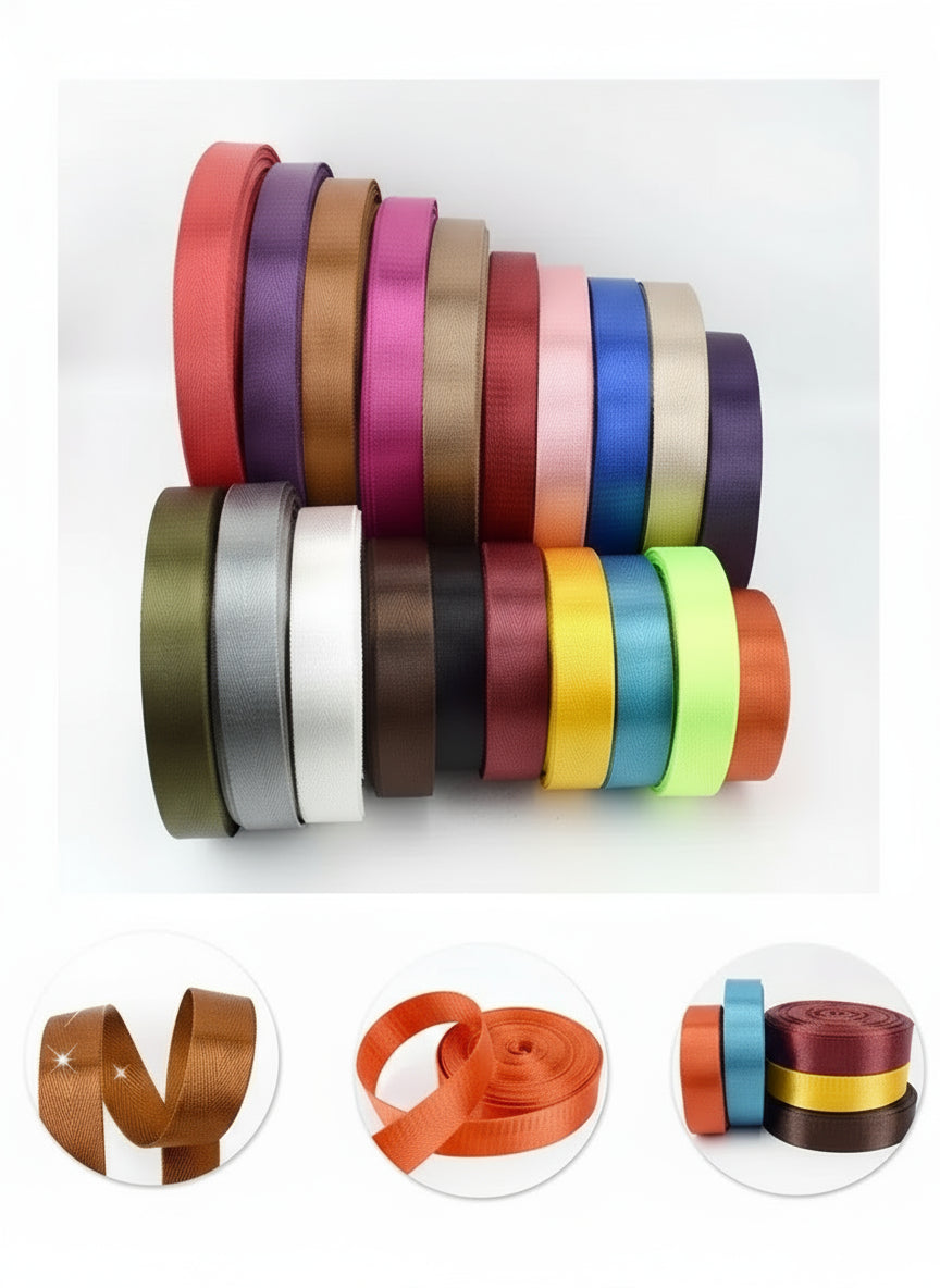 5 Mètres Ruban en Nylon 1mm