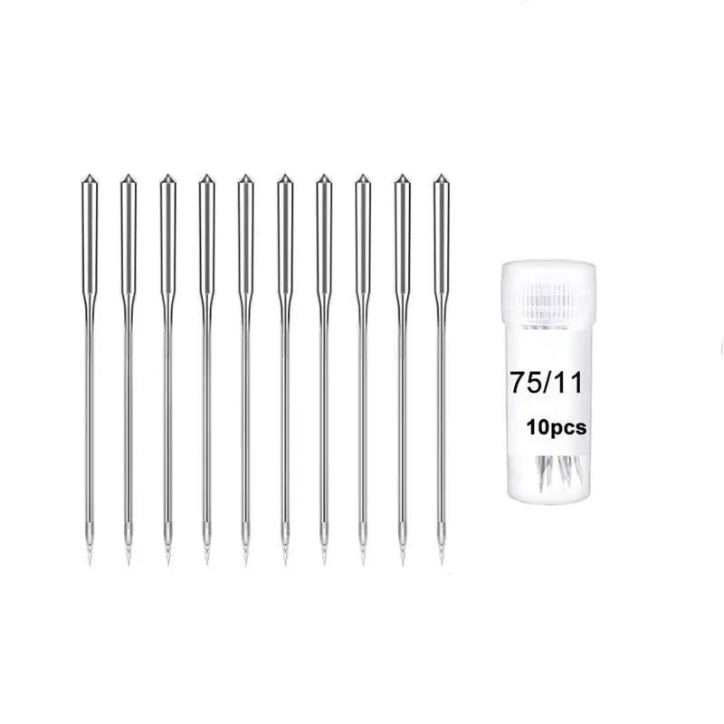 🧷 Lot de 10 Aiguilles Machine à Coudre Universelles