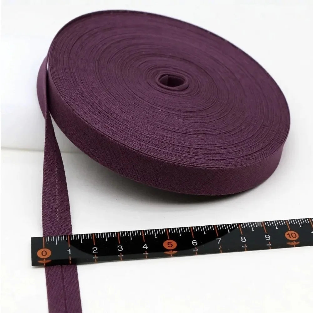 🎗️ Biais Coton Uni 12mm