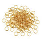 200pcs Anneaux Ouverts 8mm en Acier Inoxydable