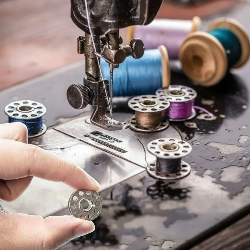 🧵 Canettes Métalliques pour Machine à Coudre ✨