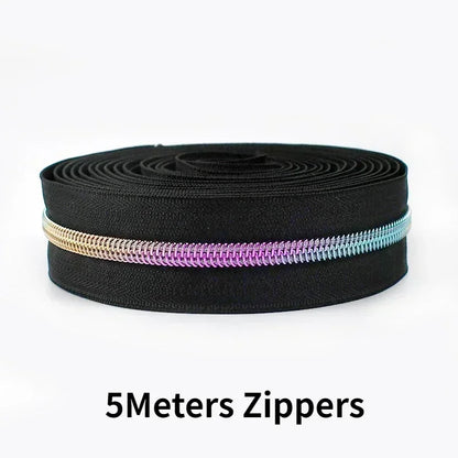 🧵 Fermeture Éclair Nylon + Curseurs inclus