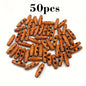 🌿 Lot de 50 Boutons en Bois Naturel