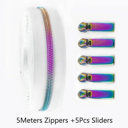 🧵 Fermeture Éclair Nylon + Curseurs inclus