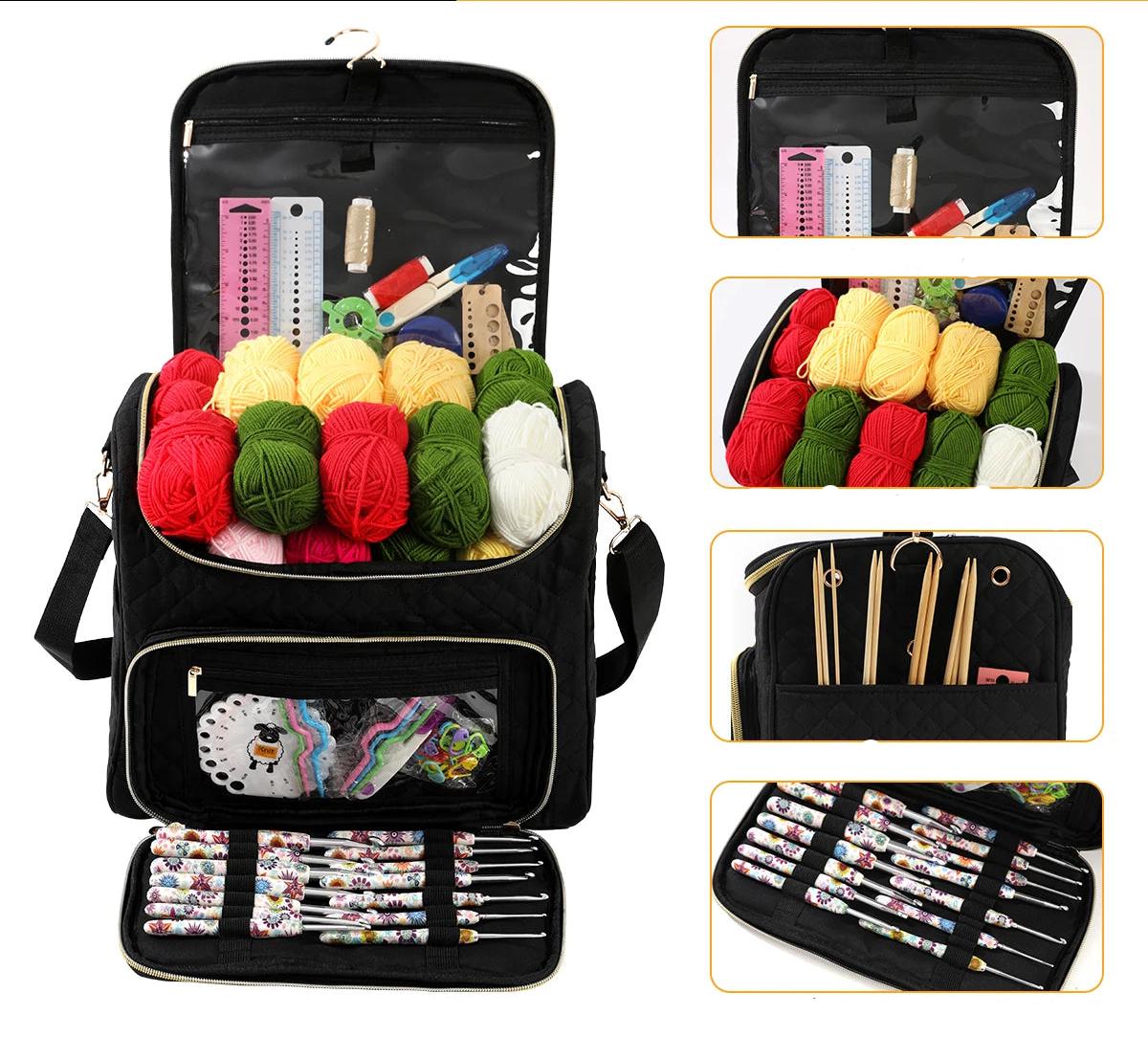 🧶Grand sac de rangement 🎒