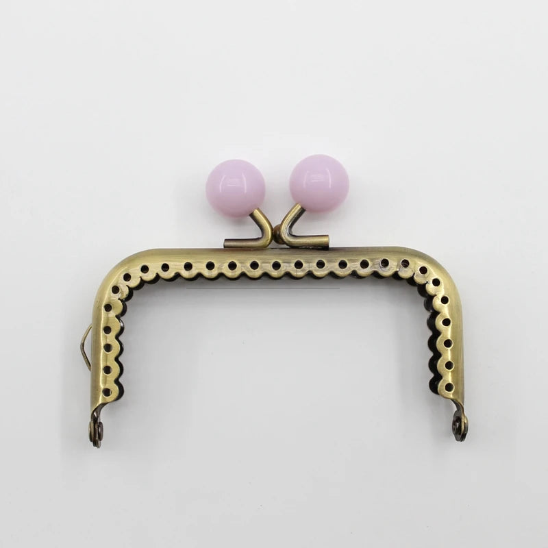 👜 Fermoir Métallique Carré 8,5 cm