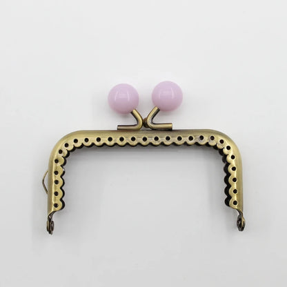 👜 Fermoir Métallique Carré 8,5 cm