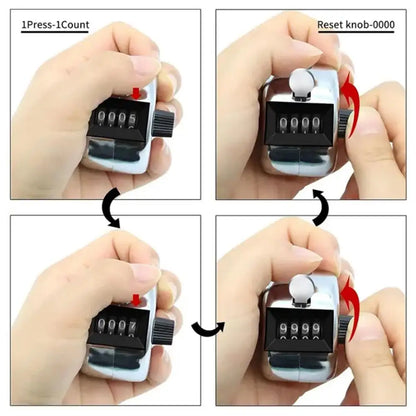 🔘 Compteur Manuel 4 Chiffres