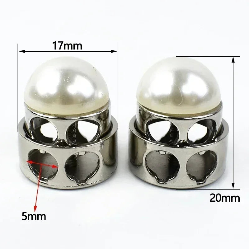 🔩 10pcs Bloque-Cordon Métal à Ressort