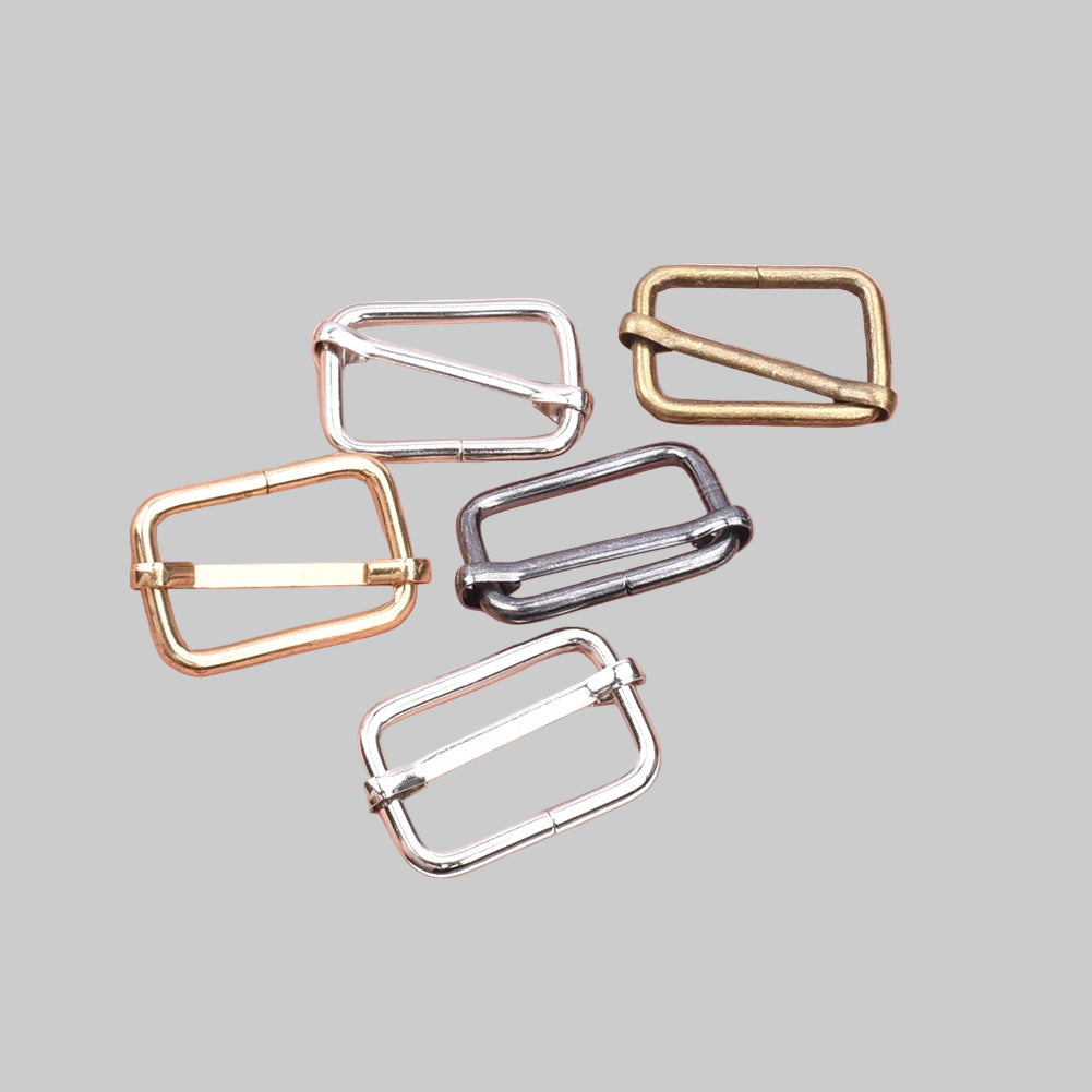 🎯 Lot de 10 Boucles Coulissantes Métal