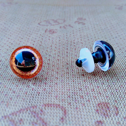 ✨ Lot de 20 Yeux de Sécurité 3D Pailletés