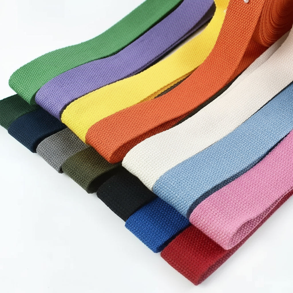 4 Mètres Sangle en Coton Épaisse 1.3mm