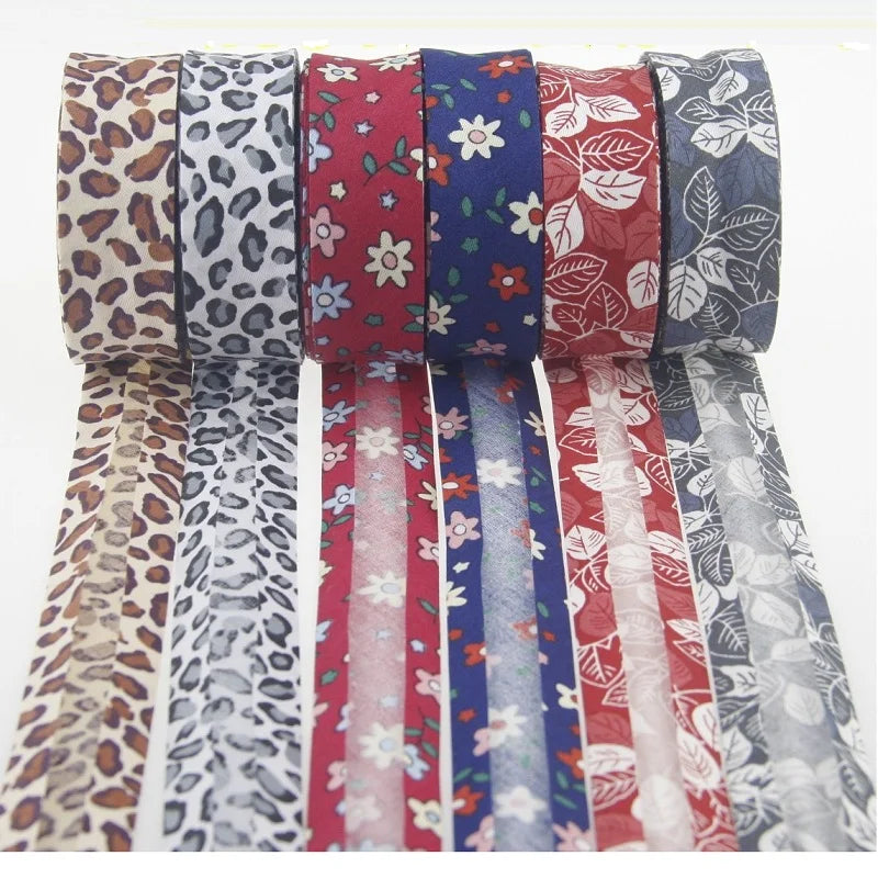 🌸 Biais Fleuri 100% Coton