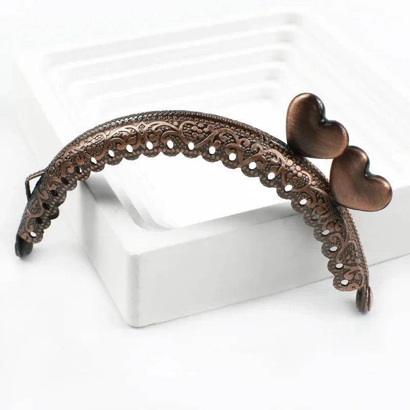 👛 Fermoir Métal Embossé 8,5 cm