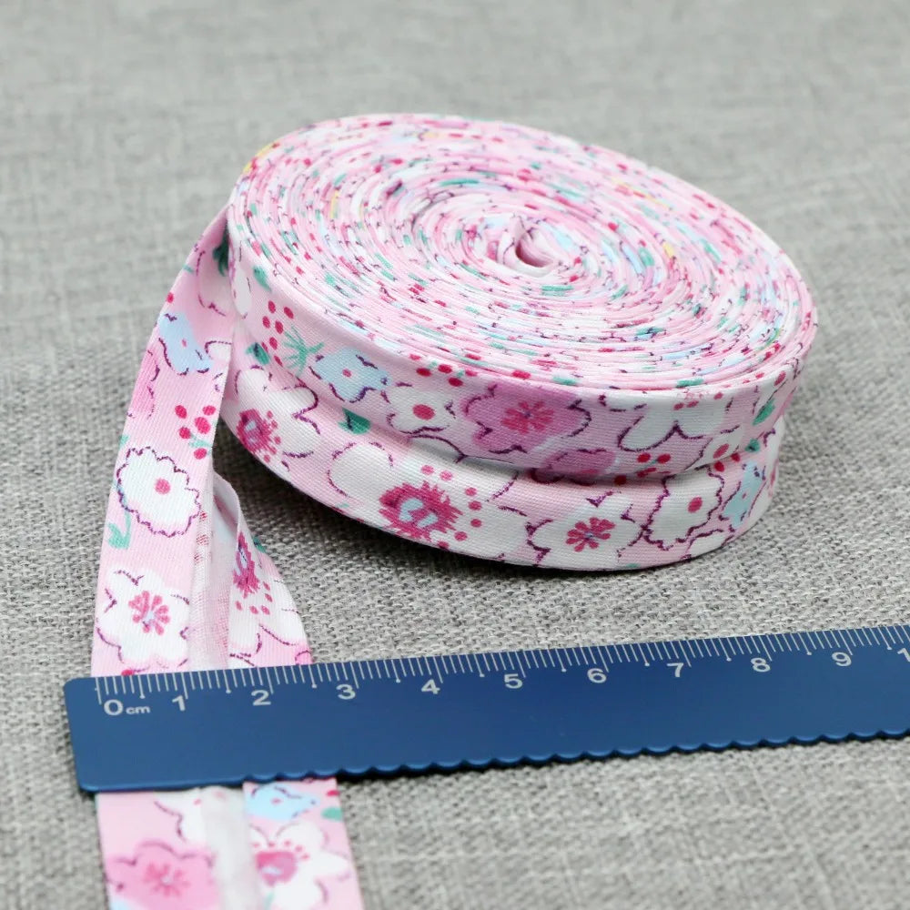 🌸 Biais Fleuri 100% Coton