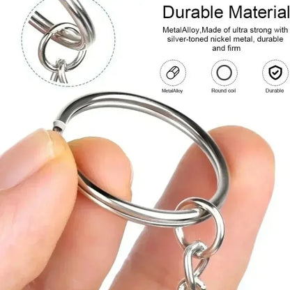 🔗 50 à 500pcs Anneaux Porte-Clés
