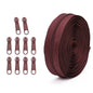 🧵 Set Fermeture Éclair – 4,5 mètres + 10 Curseurs assortis