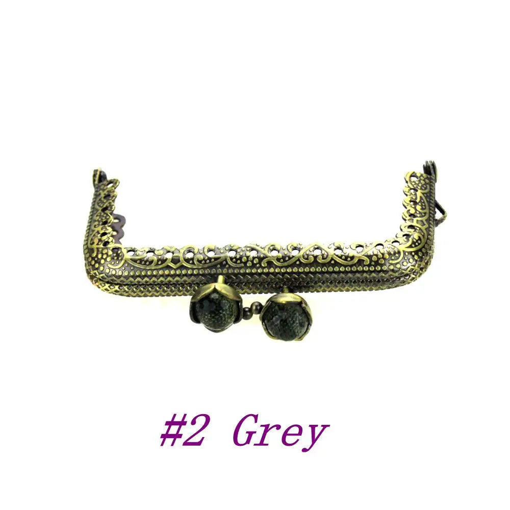 👛 Lot de 10 Fermoirs Carrés 8,5 cm