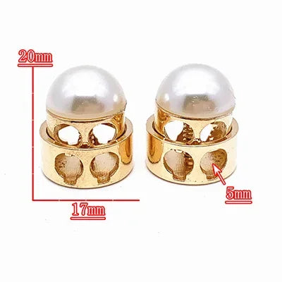 🔩 10pcs Bloque-Cordon Métal à Ressort