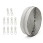 🧵 Set Fermeture Éclair – 4,5 mètres + 10 Curseurs assortis
