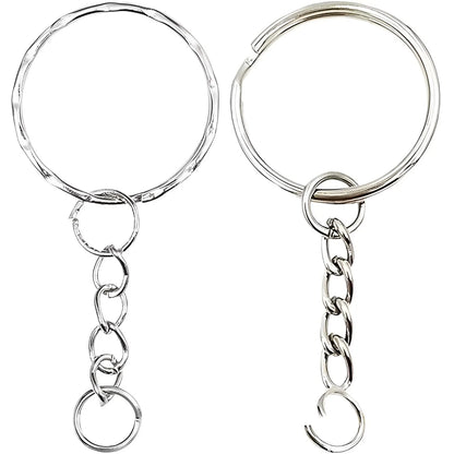 🔗 50 à 500pcs Anneaux Porte-Clés