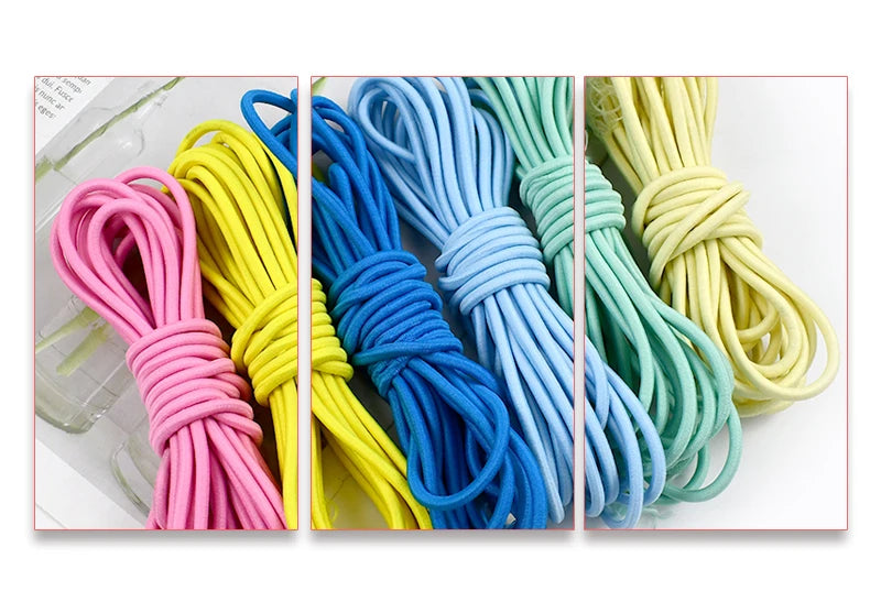 🌈 Cordon Élastique Rond 4mm