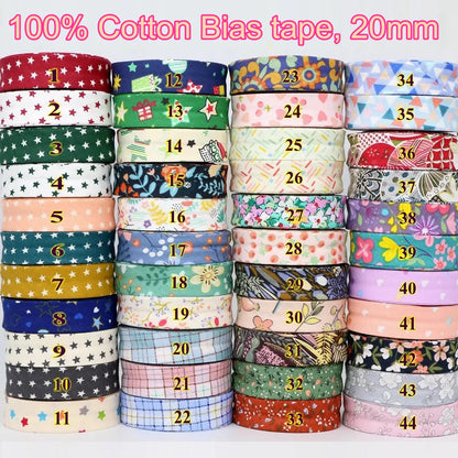 🧵 Biais Imprimé motifs divers