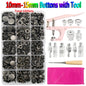 🧷 Kit Boutons Pression Métal + Pince