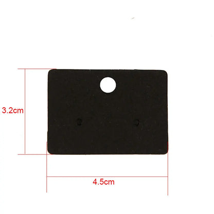 📦 50pcs Cartes Présentoirs Bijoux